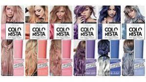 Loreal Colorista 1 2 Week Washout Temporary Hair Dye Blue Pink Peach Red Purpl Washable Hair Color Temporary Hair Dye Hair Color Reviews