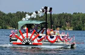 Decorate Pontoon 4th July Google Search Pontoonboataccessories Boat Parade Pontoon Boat Pontoon