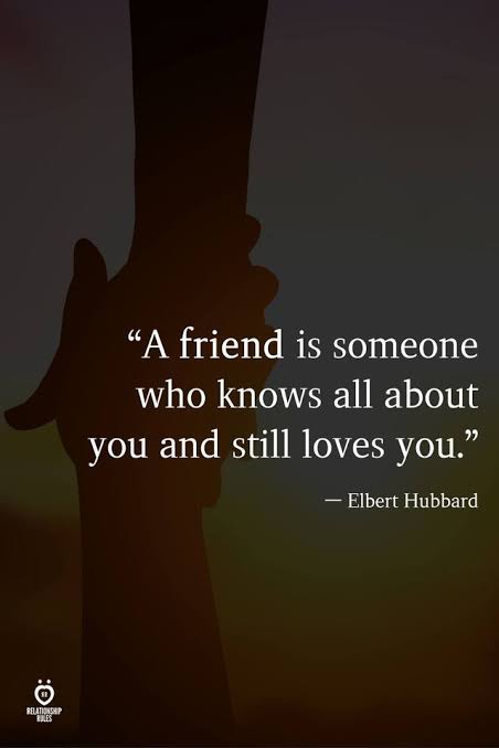 A friend is someone who knows all about you and still loves you.