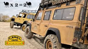 What a legacy the landcover has. Rc Land Rover Defender Camel Trophy Now There Are 2 Youtube