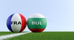 Los galos jugarán su último partido antes de la euro que arranca el viernes. Francia Vs Bulgaria Partido De Futbol Balones De Futbol En Francia Y Bulgaria Colores Nacionales En Un Campo De Futbol Stock De Ilustracion Ilustracion De Campeonato Cuero 164638978