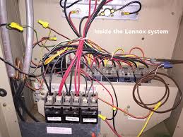 It's ground to the metal frame. How To Add A C Wire An Old Lennox System Home Improvement For New In Furnace Thermostat Wiring Diagram Thermostat Wiring Lennox Furnace