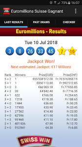 About euromillions euromillions results play euromillions online euromillions odds and rules how to get euromillions winnings home > euromillions in india > euromillions results. Swiss Euromillions Results For Android Apk Download