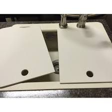18 x 24 sink covers  creme