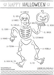 Latino Halloween Halloween Activities In Spanish Spanish Activities Spanish Kids Learning Spanish