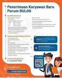 Pengumuman kepada seluruh pelamar kerja pt. Lowongan Kerja Lowongan Kerja Bumn Smk D3 S1 Perum Bulog 2019