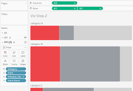 How To Build A Horizontal Marimekko In Tableau Software