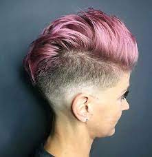 Hairdare Womenshair Beauty Hairstyles Shorthair Undercut Mohawk Fade Haircolor Faded Hair Short Hair Mohawk Short Hair Styles Pixie