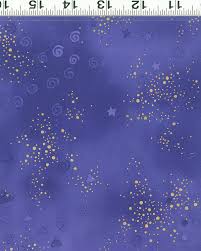 Visit our fat quarter shop website to discover the latest gold and silver metallic quilt fabric collections, patterns, and more, on sale. Laurel Burch Dark Purple Star Metallic Gold Cotton Quilting Fabric Y0808 28m 1503219377