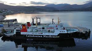 West Coast Today - News - Arran bids a fond farewell to MV Hebridean Isles