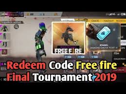 Item rewards are shown in vault tab in game lobby; Update Redeem Code Freefire 2019 No Clikbait Free Fire Batlleground Youtube