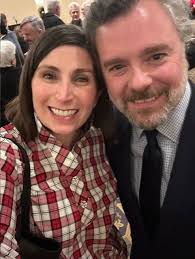 Celebrating the season last night with Steve Kerrigan at the Massachusetts… 