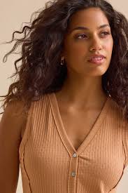 Altar'd State Elarie Pointelle Button Down Tank at Hamilton Place in  Chattanooga, TN