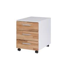 Rollcontainer Simulata Kernbuche Weiss Rollcontainer Container Kernbuche
