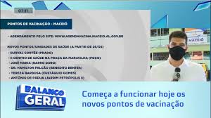 Das 9h às 16h, a unidade vai vacinar a população da região com a 1ª dose. So Por Agendamento Comeca A Funcionar Hoje Os Novos Pontos De Vacinacao De Maceio Contra A Covid 19 Youtube