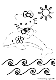 Free dot to dot pages to view and print at allkidsnetwork.com. The Hello Kitty Dot To Dot Coloring Pages Printable