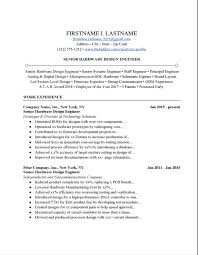 When writing a cover letter, be sure to reference the requirements listed in the job description. Hardware Design Engineer Resume Example Free Download
