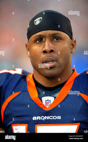 Denver Broncos wide receiver Quan Cosby looks