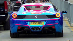 Rockauto.com has been visited by 100k+ users in the past month Chrome Blue Ferrari 458 Spider Gumball 3000 2014 Miami 2 Ibiza
