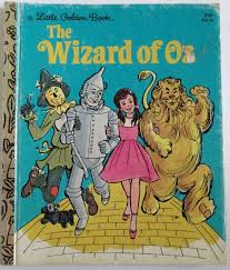 Little Golden Book The Wizard Of Oz Wizard Of Oz Book Little Golden Books Childhood Books