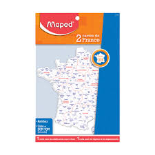 Le site geofabrik est bien connu pour fournir des cartes de référence extraites d'openstreetmap sur l'ensemble du monde, mais il propose l'ancien découpage, ce jeu données est la déclinaison à jour des nouvelles régions ! 2 Cartes De France De Tracage Maped Regions Departements Et Fleuves Chez Rentreediscount Fournitures Scolaires