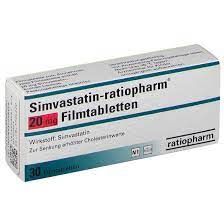 Simvastatin 20 Mg Tablet