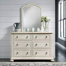 Trestle wood offers a rustic look with massivetrestle. Mclin 6 Drawer Double Dresser With Mirror Birch Lane
