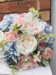 Andrea fowler is an editorial content manager at sony music entertainment. Pink And Blue Silk Wedding Bouquet Etsy Blue Wedding Flowers Vintage Bouquet Wedding Wedding Bouquets