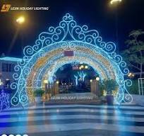 3D LED Christmas Decoration Lights Arch LED Motif Light with ...