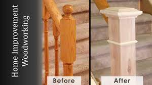 However, they do have them at home depot if you decide to go that route. Newel Post Makeover Staircase Renovation Episode 2 Youtube