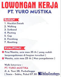 Temukan lowongan kerja koperasi dan peluang kerja di purbalingga yang ditemukan oleh loker.my.id. Info Lowongan Kerja 7 Posisi Tersedia Terbaru 2021