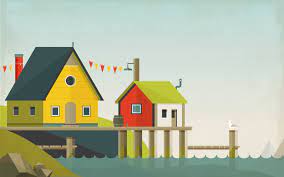 Maybe you would like to learn more about one of these? Wallpaper Gambar Ilustrasi Minimalis Karya Seni Rumah Lukisan Dinding Bentuk 1920x1200 Wallpapermaniac 72740 Hd Wallpapers Wallhere