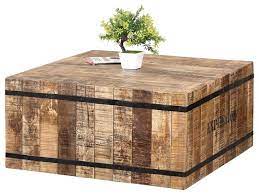 If you need one, go through the square coffee table with storage below: Expedition Square Coffee Table Made Of Rustic Mango Wood Iron Rustic Coffee Tables By Sierra Living Concepts Houzz