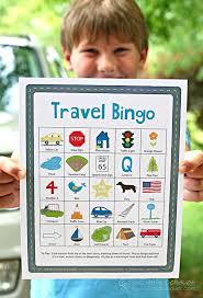 It's similar to the scavenger hunt printables but not everyone has the same objects in their card so apart from everybody's sharp eyes there is the element of luck too. Road Trip Travel Bingo For Kids Meander Coast