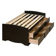 You can get your queen platform storage bed (6 drawers) by prepac (prepac manufacturing) at any of these united states: Prepac Twin Platform Storage Bed