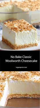 No Bake Classic Woolworth Cheesecake Recipe Best Taste Of Food Woolworth Cheesecake Recipe Cheesecake Recipes Baking