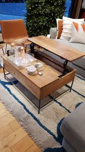 Industrial Storage Pop Up Coffee Table Small 91 Cm In 2020 Coffee Table West Elm Coffee Table Coffee Table With Storage