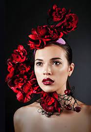 Anya Caliendo Couture Milliner Head Turning Hats Millinery Beautiful Hats Red Hat Society