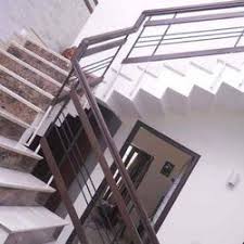 Yes, staircase barriers are a safety aspect, and modern interior. Iron Rod Inner Staircase Railing In Industrial Area Panchkula Shiv Steel Plywood Id 2047462497