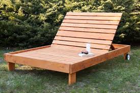 Easy Diy Outdoor Garden Patio Furniture The Garden Glove Outdoor Chaise Lounge Diy Diy Outdoor Furniture Diy Patio Furniture