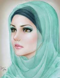 Wanita sholehah yang baik itu wanita yang hijrah di jalannya. 100 Gambar Kartun Muslimah Tercantik Dan Manis Hd Kuliah Desain