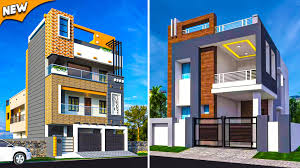 New design simple village hindi | top 2 floor elevation designs | new home design 2021 india#new_design_simple_village_hindi#top_2_floor_elevation_designs#ne. Modern Front Elevation Designs For 2 Floor House 2bhk House Plan House Elevation Front Elevation Designs
