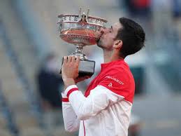 Novak djokovic celebrates after winning his sixth wimbledon title. I Knew I Could Do It Says Novak Djokovic As 52 Year Grand Slam Landmark Falls Tennis News Times Of India