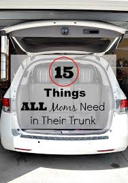 Moms You Should Keep All These Things In Your Car Cars Organization Mom Car Organization Kids