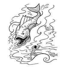 The coloring sheet shows jonah repenting for his mistake. 10 Best Free Printable Jonah And The Whale Coloring Pages
