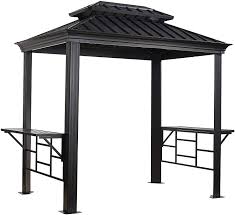As grilling in open can trouble you during sunlight and might also put natural dust in your grill in the to avoid such situations, having a grill gazebo which covers your grill and you during the process is. 7 Best Grill Gazebos Jul 2021 The Ultimate Guide