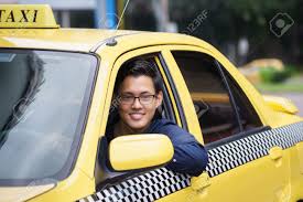 Taxi driver is a 1976 american film directed by martin scorsese, written by paul schrader, and starring robert de niro, jodie foster, cybill shepherd, harvey keitel, peter boyle, leonard harris. Portrait Of Happy Chinese Taxi Driver In Yellow Car Smiling And Stock Photo Picture And Royalty Free Image Image 31576707
