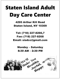 Staten Island Adult Day Care Center |The Queens Village Republican Club  Online