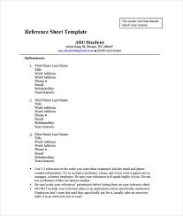 This article guides on professional references on resumes: Reference Sheet Template 34 Free Word Pdf Documents Download Free Premium Templates