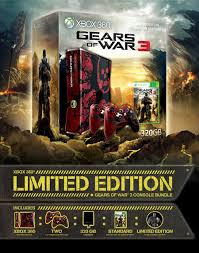 Like the gears of war facebook page to receive an unlock code for the aaron . Amazon Com Xbox 360 Gears Of War 3 Limited Edition Console Bundle Videojuegos